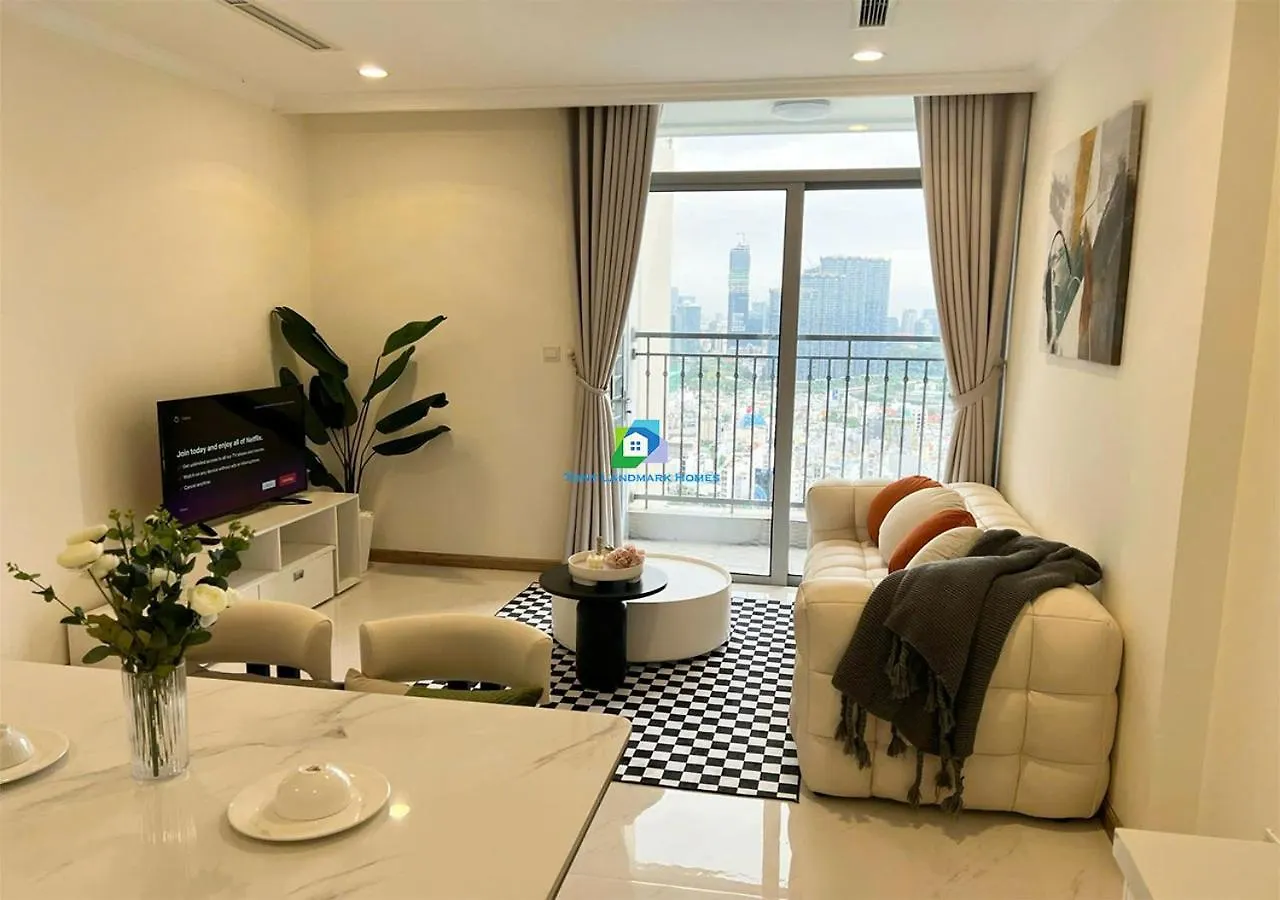 הו צ'י מין סיטי The Vinhome Central Apartment - The Best Landmark Area