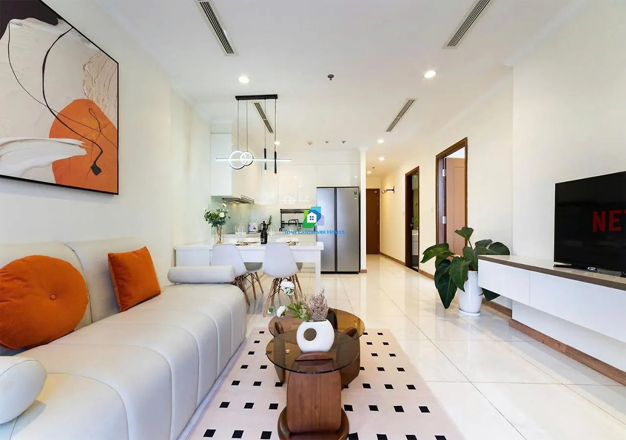 הו צ'י מין סיטי The Vinhome Central Apartment - The Best Landmark Area 0*, הו צ'י מין סיטי